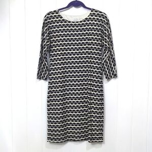 Excellent Calvin Klein Abstract Pattern Dress